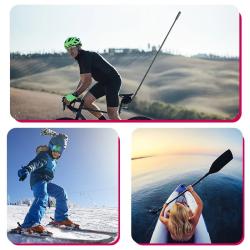 Ulanzi MT-57 MT-58 Insta360 80/120CM Extendable Invisible Selfie Stick