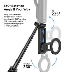 Ulanzi JJ03 Dual-sided Magnetic Phone Tripod Smartphone Grip Selfie St