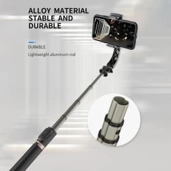 Q08 Bluetooth-Compatible Handheld Stabilizer Aluminum Alloy Selfie Sti