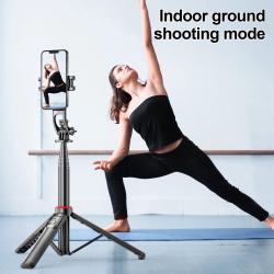 C20 Magnetic Selfie Stick Tripod Wireless Bluetooth Remote Travel Stan