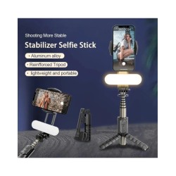 2025 new Q09 Wireless Bluetooth Selfie Stick stand Tripod Handheld Gim