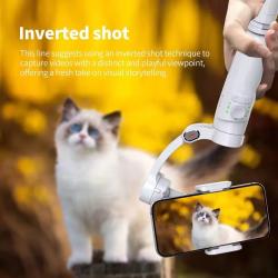 Handheld Gimbal Selfie Stick Holder anti Shake Video Vlog Tiktok Recor
