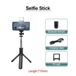 FANGTUOSI Wireless Bluetooth Selfie Stick Mobile Phone Holder Retracta