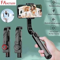 FANGTUOSI New Mobile Video stabilizer Bluetooth selfie stick tripod Wi
