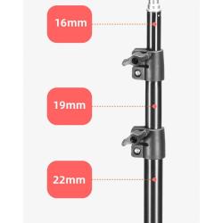 Projector Bracket Travel Tripod Speaker Stand Extendable 110cm 160cm A