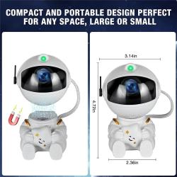 Star Projector Galaxy Night Light Astronaut Space Projector Starry Neb
