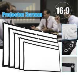 Portable Foldable Projector Screen 16:9 HD Outdoor Indoor Home Cinema 