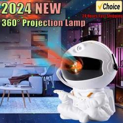 Galaxy Star Astronaut Projector LED Night Light Starry Sky Porjectors 