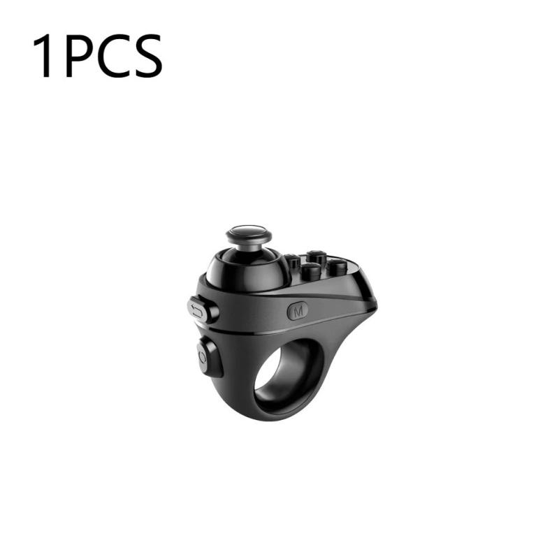 1/2PCS 180mAh R1 Ring Shape Bluetooth Remote Control for iPhone Androi