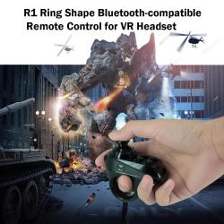 1/2PCS 180mAh R1 Ring Shape Bluetooth Remote Control for iPhone Androi