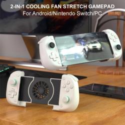 Wireless BT Mobile Phone Gaming Controller with Cooling Fan Mobile Pho
