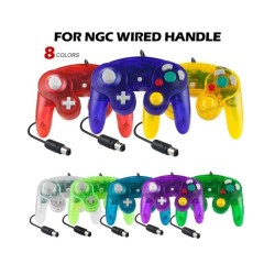 Multi-Colors Wired Gamepad For NGC Console Joypad Controller For GameC