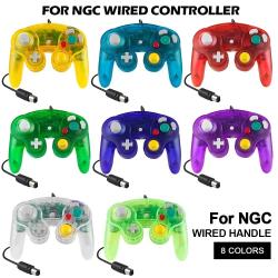 Multi-Colors Wired Gamepad For NGC Console Joypad Controller For GameC