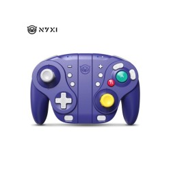 NYXI Wizard Hall Joystick Wireless Game Controller Purple Gamepad with