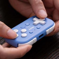 8BitDo Micro Bluetooth Gamepad Mini Controller Support for 2D Games Ha