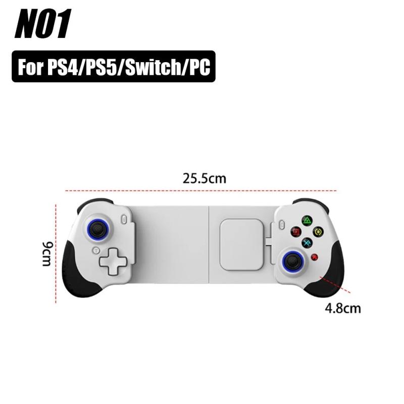 N01 Game Controller Wired Stretching Game Console Bluetooth-Compatible