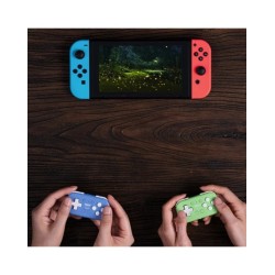 Bluetooth-compatible Mini Game Console 16 Buttons Pocket Controller Wi