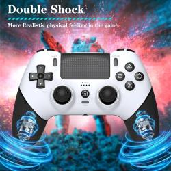 Gamepad 6 Axis Gyro Bluetooth-Compatible Game Controller Turbo Dual Vi