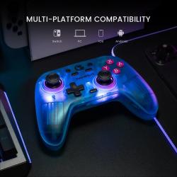 GameSir Nova Wireless Switch Controller Bluetooth Gamepad with Hall Ef
