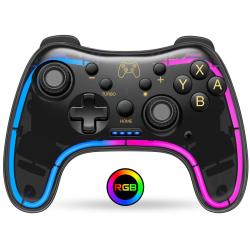 BEBONCOOL RGB Pro Controller Compatible with Nintendo Switch Lite/Swit