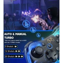 BEBONCOOL RGB Pro Controller Compatible with Nintendo Switch Lite/Swit