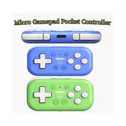 2025 8Bitdo Micro Gamepad Pocket Controller Designed for 2D Games Blue
