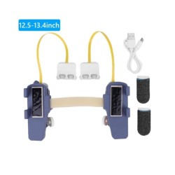 DIY Tablet Game Handle Pulse Continuous Shooting Gamepad Six Buttons M