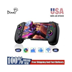 DinoFire Cell Phone Gamepad Joystick for iPhone Android Control Blueto