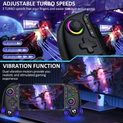 DinoFire Cell Phone Gamepad Joystick for iPhone Android Control Blueto