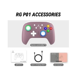 ANBERNIC RG P01 Gamepad Wireless Gaming Controller Hall Trigger Joysti