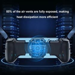 2 in 1 Wireless Mobile Gaming Controller Type C Cooling Cell Phone Gam