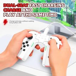 BT 5.2 Joy Controller RGB Switch Joy-pad L/R For NS Switch/Lite/Oled R