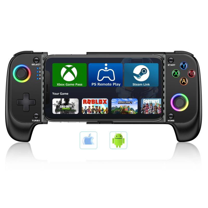 BEBONCOOL Cell Phone Telescopic Gamepad For Apple IOS Android Wireless
