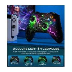 BEBONCOOL Q212 Gamepad Wireless Pro Controller, Compatible with Ninten