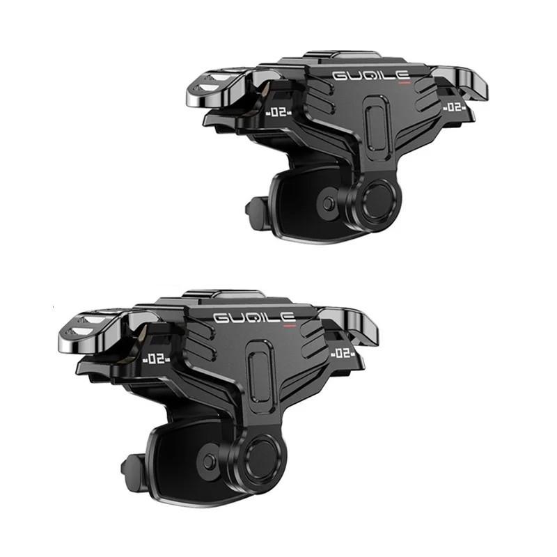 2pcs Gt02 Game Trigger Compatible For Pubg Aim Shooting Button Control