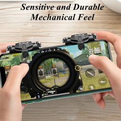 2pcs Gt02 Game Trigger Compatible For Pubg Aim Shooting Button Control
