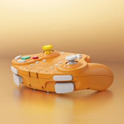 NYXI Wizard Hall Joystick Wireless Game Controller Orange Gamepad with