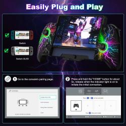 Hall Effect Joystick Switch-Controller for Nintendo Switch/OLED One-Pi