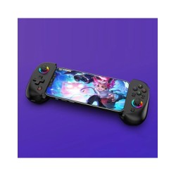 D8 Telescopic Mobile Phone Gamepad with Turbo/6-axis Gyro/Vibration Bl