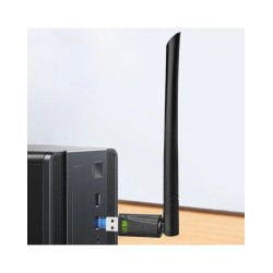 650Mbps USB Wireless Network Card External Antenna Dual Band 2.4GHz 5G