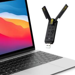 6500Mbps WiFi 7 USB WiFi Adapter Wireless Network Card Dual Antennas B