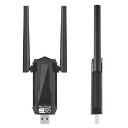 AC1300Mbps USB WiFi Card High Gain Antenna Dual Band 2.4/5Ghz Wlan Tra