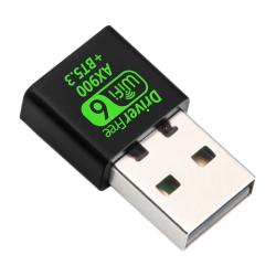 USB WiFi 6 AX900 Bluetooth 5.3 WiFi USB Adapter 2in1 Wireless Network 