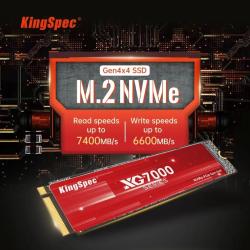 KingSpec SSD M2 Gen4 NVMe 1TB 2TB 4TB Drive M.2 2280 PCIe 4.0 HDD Nmve
