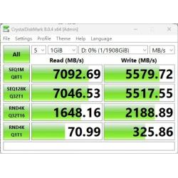 KingSpec SSD M2 Gen4 NVMe 1TB 2TB 4TB Drive M.2 2280 PCIe 4.0 HDD Nmve