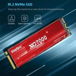KingSpec SSD M2 Gen4 NVMe 1TB 2TB 4TB Drive M.2 2280 PCIe 4.0 HDD Nmve