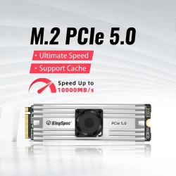 KingSpec Gen5 NVMe M.2 SSD 1000GB 2000GB Disk Internal Solid State Drive