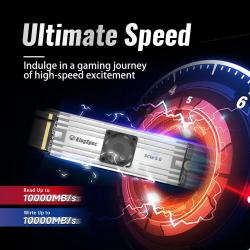 KingSpec Gen5 NVMe M.2 SSD 1000GB 2000GB Disk Internal Solid State Dri