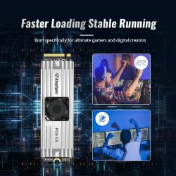 KingSpec Gen5 NVMe M.2 SSD 1000GB 2000GB Disk Internal Solid State Dri