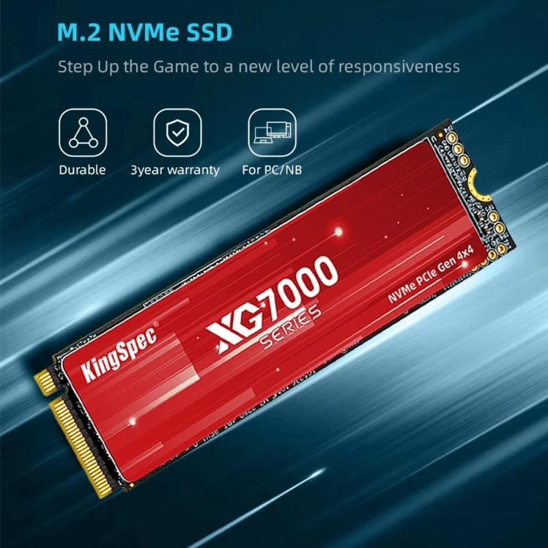 KingSpec SSD M2 NVMe 512g 1TB 2TB 4TB Ssd M.2 2280 PCIe 4.0 SD Nmve Ge